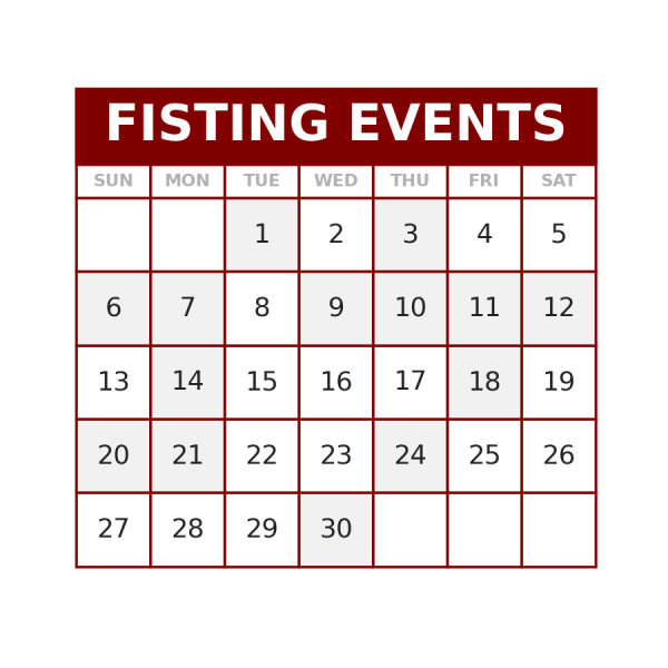 Events Calendar